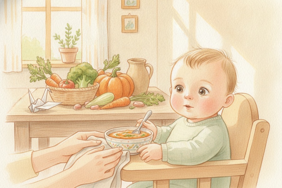 Прикорм: с чего начать и таблица по месяцам